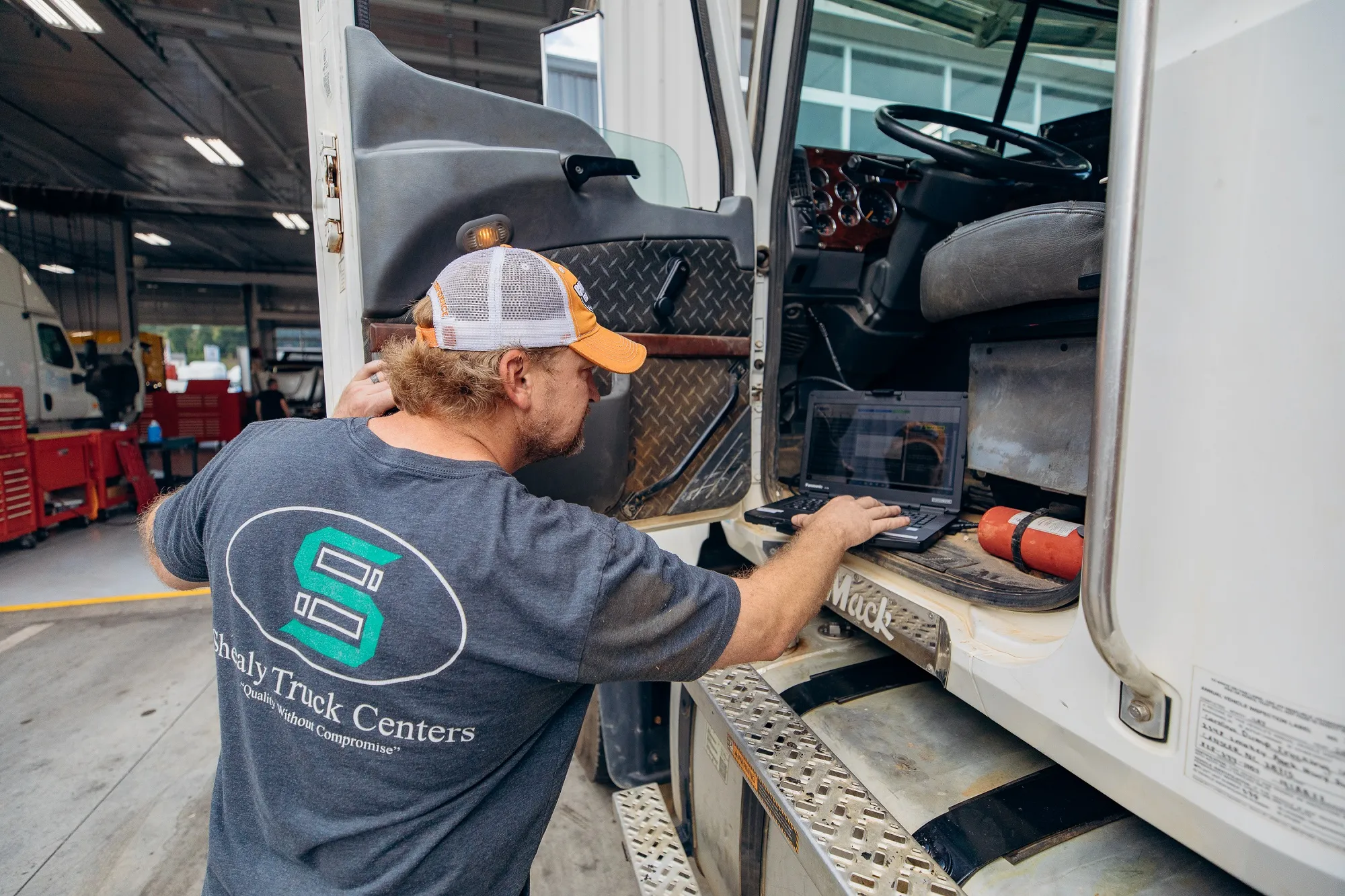 Truck electrical repair service